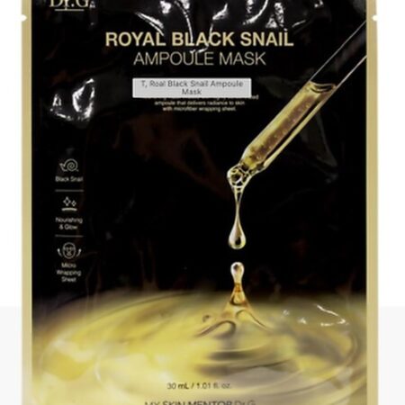 Royal Black Snail Mask