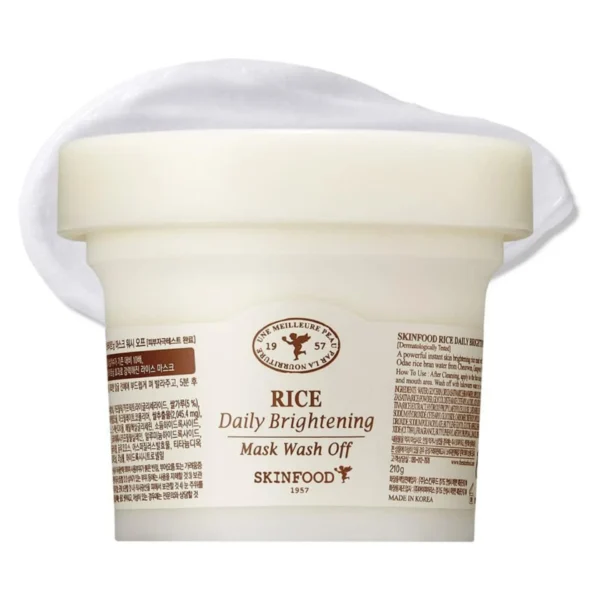 SKINFOOD - Rice Daily Brightening Mask Wash Off - 210g