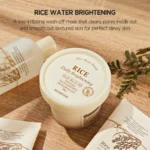 SKINFOOD - Rice Daily Brightening Mask Wash Off - 210g