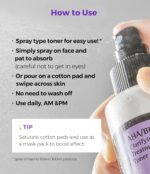 COSRX AHA/BHA Clarifying Treatment Toner, Exfoliating Facial Spray | Korean Skin Care, Hydrating, Mild Exfoliation, Vegan, Paraben Free