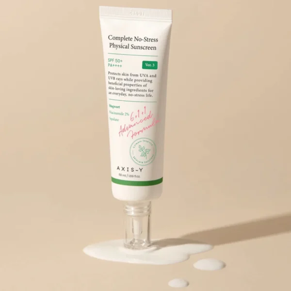 AXIS-Y Complete No-Stress Physical Sunscreen SPF 50+ PA++++ 50ml