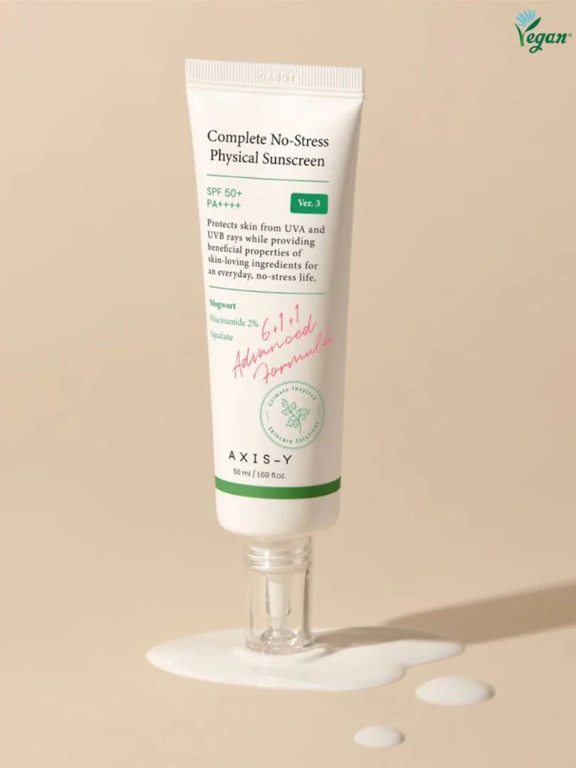 AXIS-Y واقي شمس فيزيائي No-Stress الإصدار الثالث – 50 مل